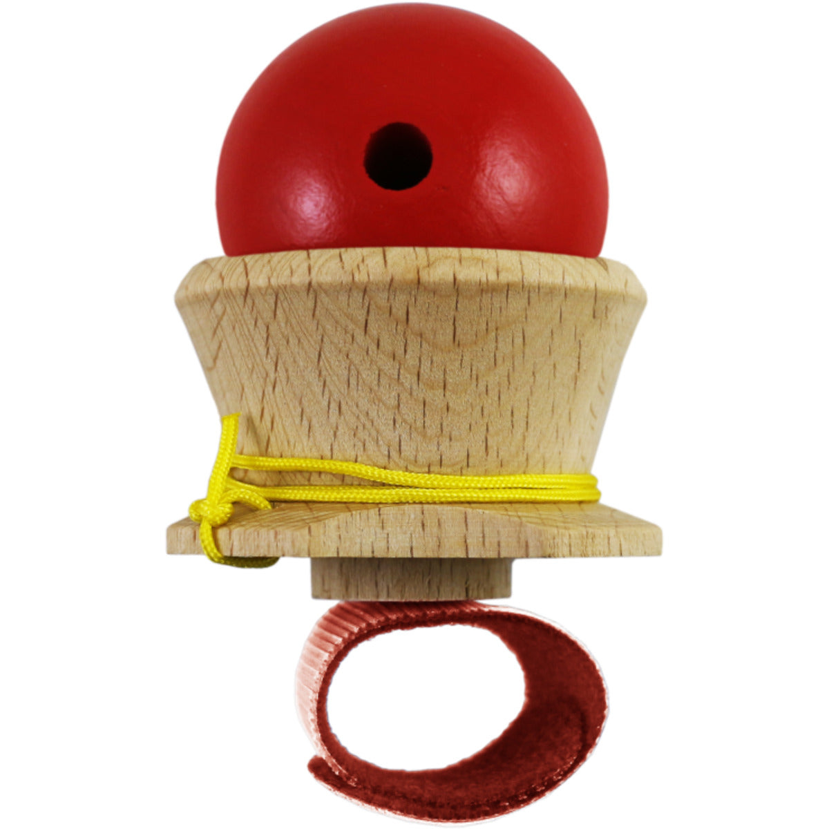 Fun Trading Ringdama japanisches Geschicklichkeitsspiel aus Holz, 1 Stück, 3-fach sortiert