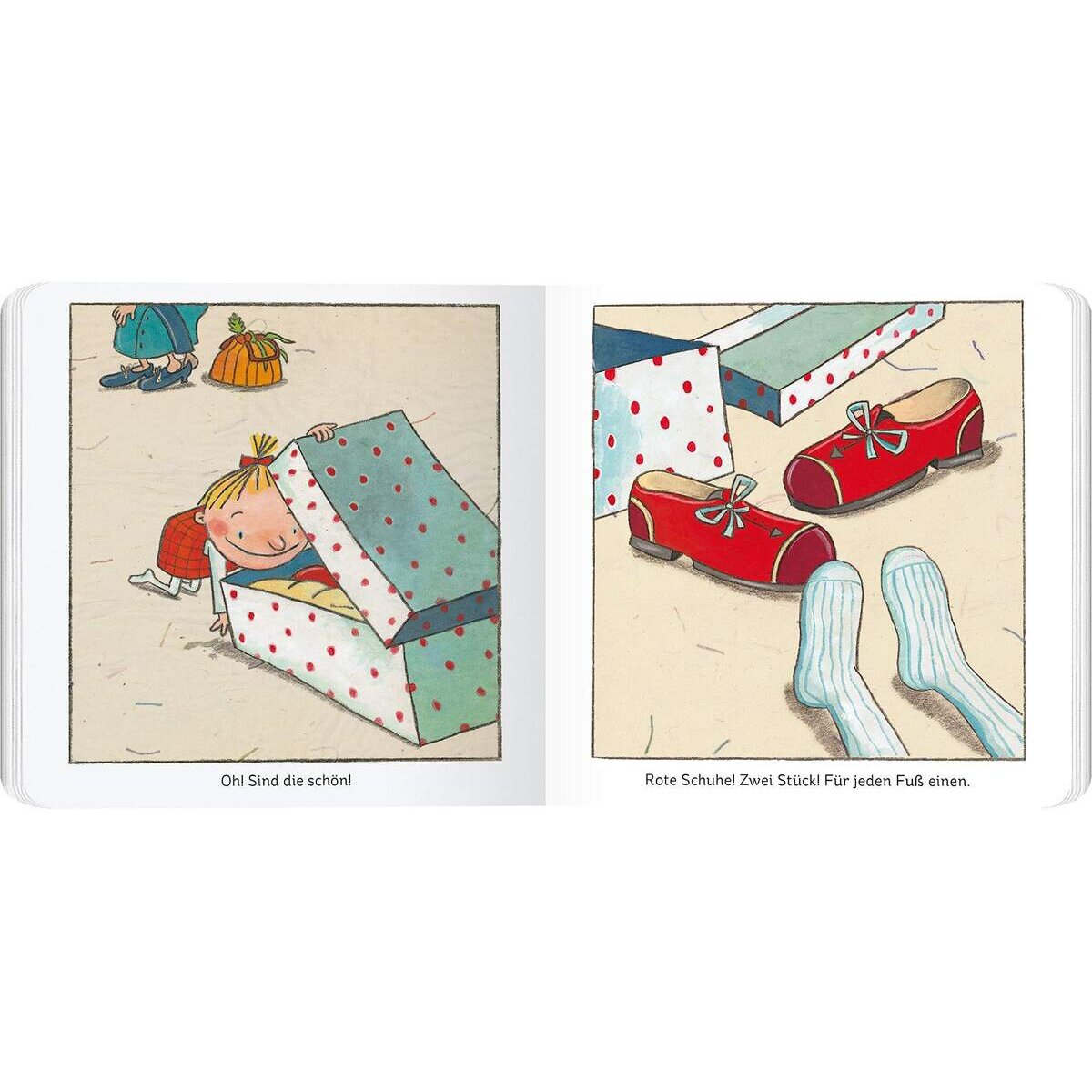 Gerstenberg Lea lernt Schleife binden