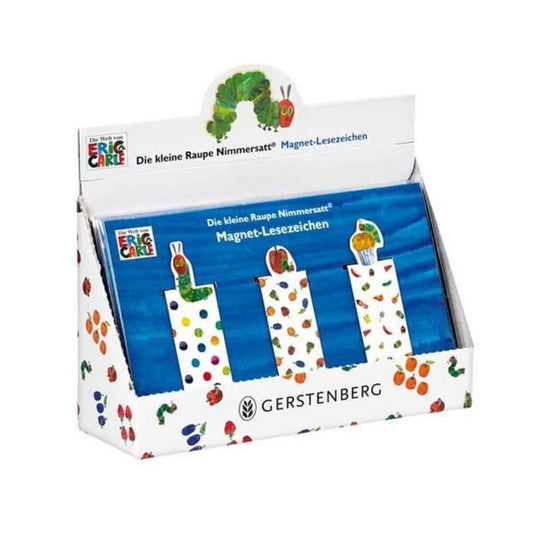 Gerstenberg Magnet-Lesezeichen Die kleine Raupe Nimmersatt, 3-teilig