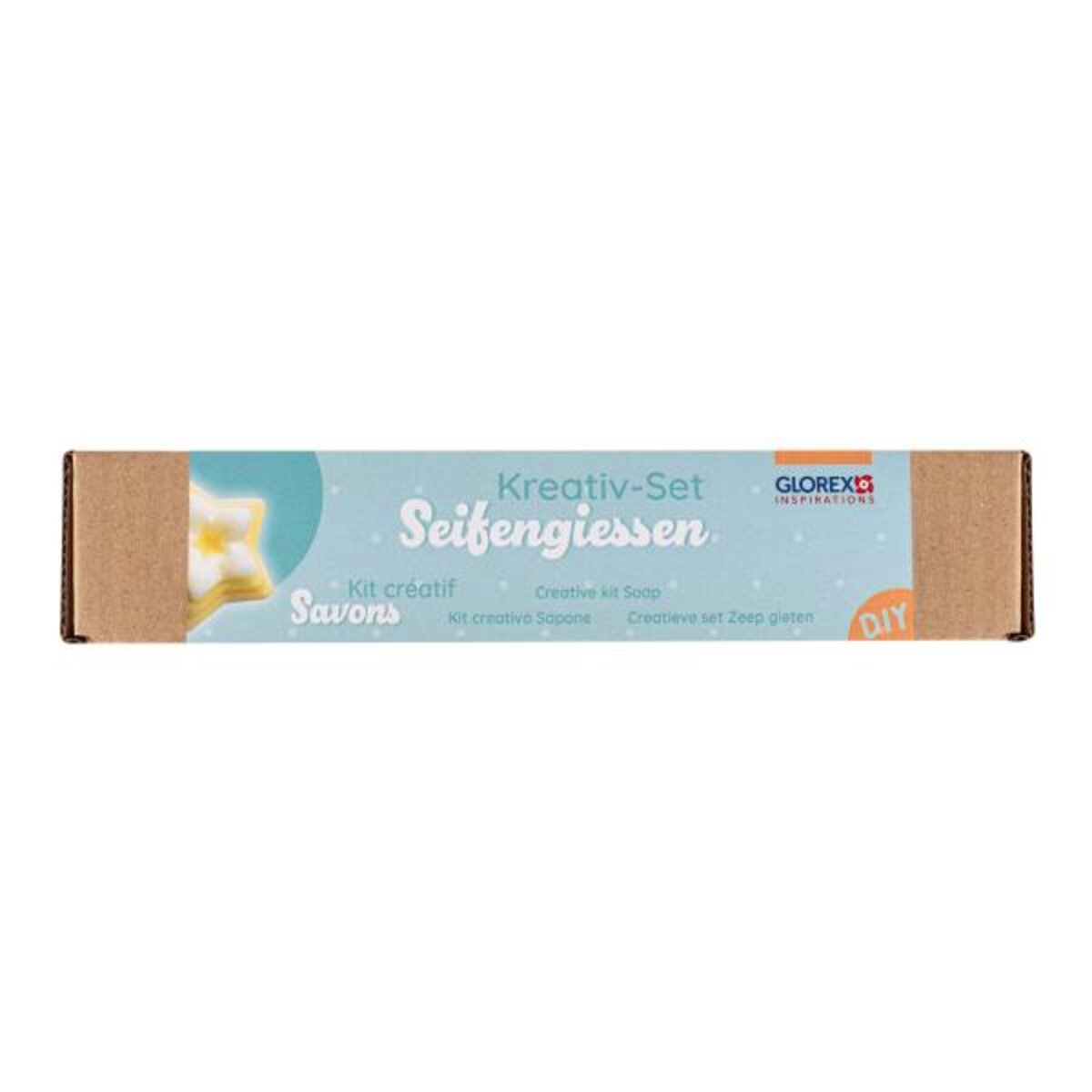 GLOREX Kreativ-Set Seifengiessen Pappkarton