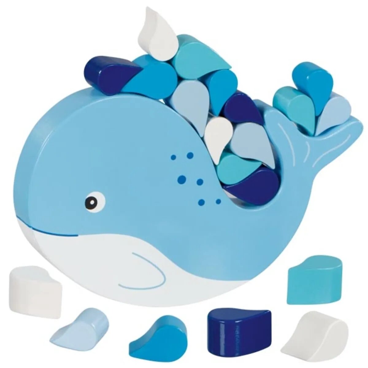 goki Balancierspiel Wal