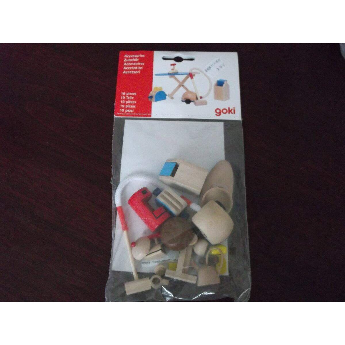 goki Puppenstubenset Accessoires Küche, 19-teilig