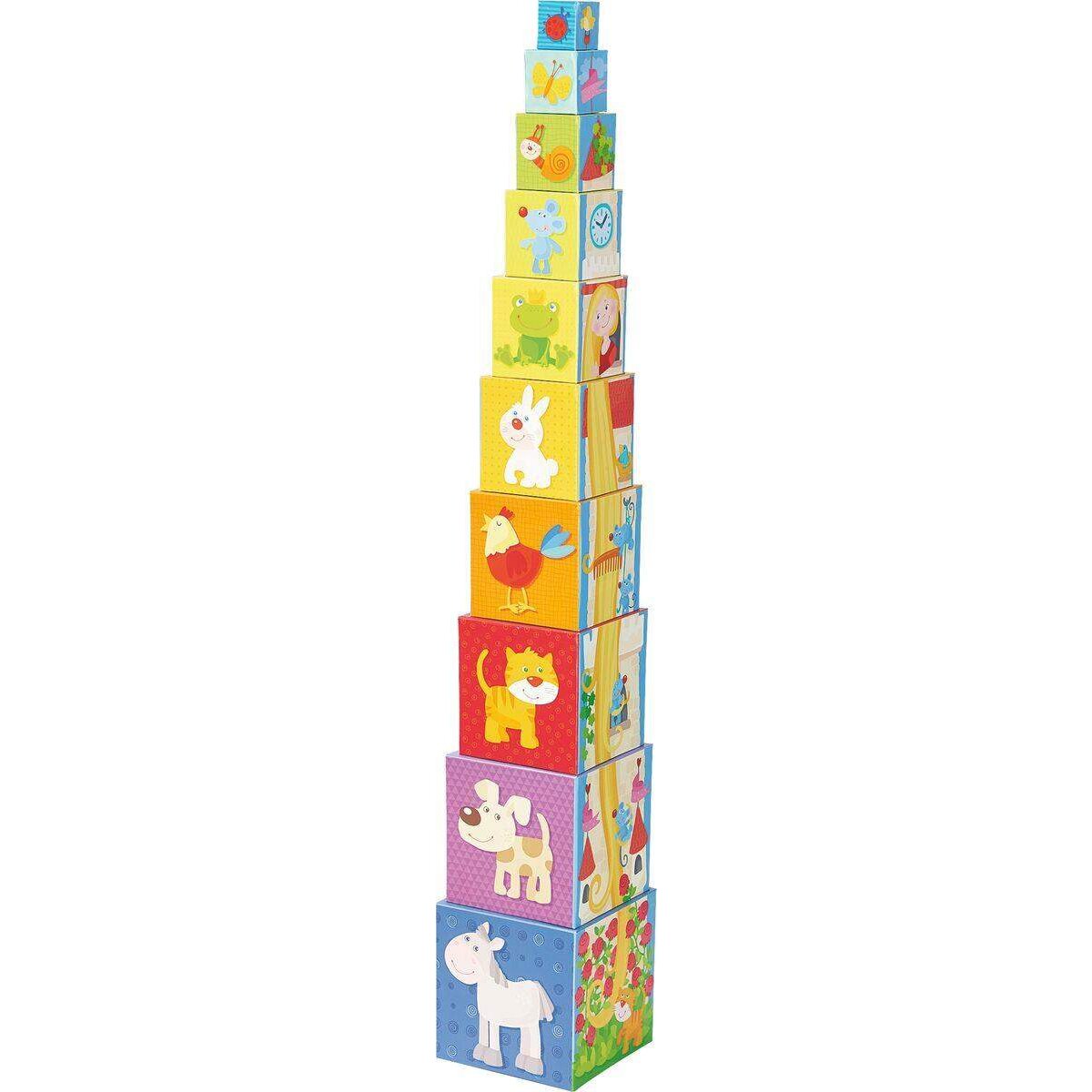 HABA 302030 Stapelwürfel Rapunzel