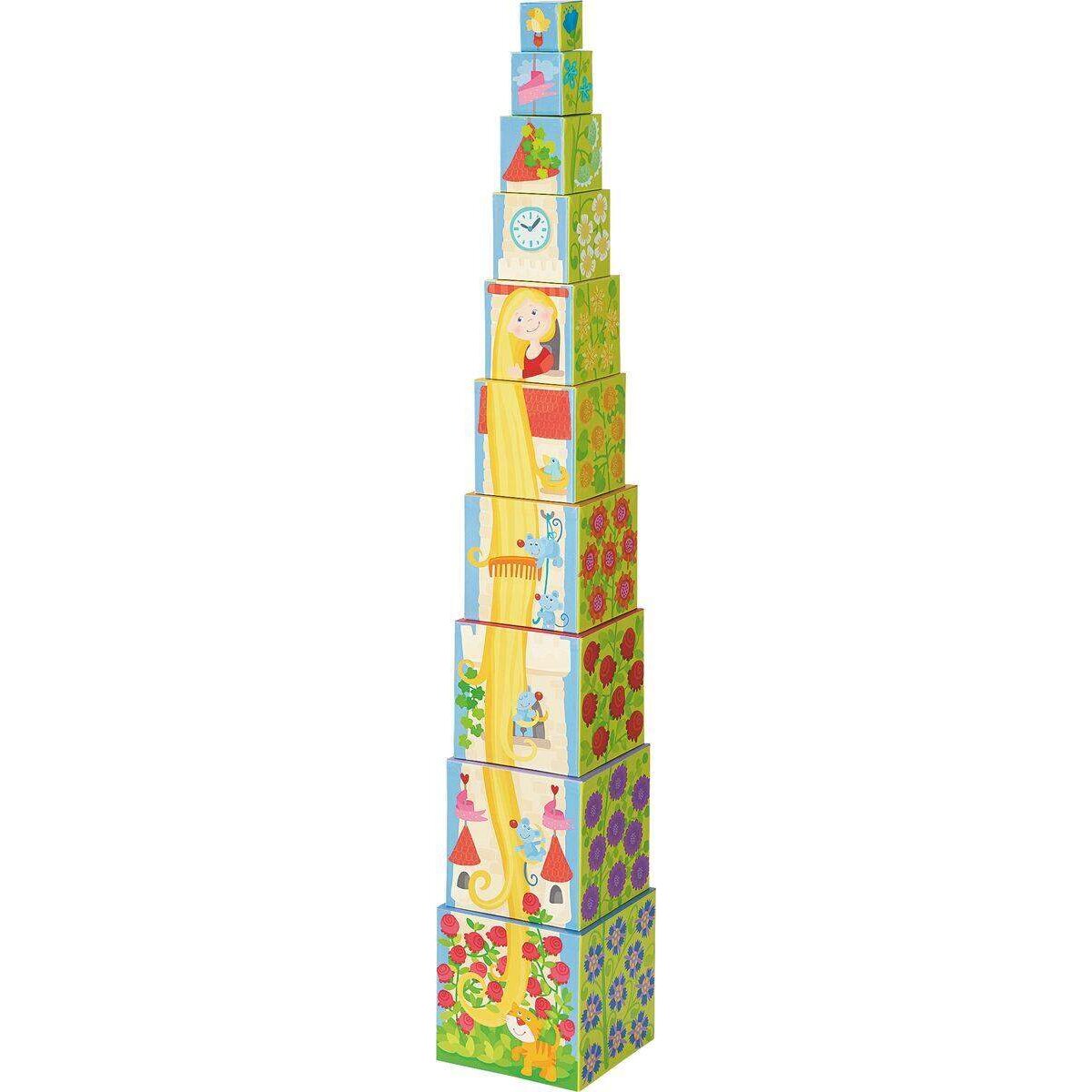 HABA 302030 Stapelwürfel Rapunzel