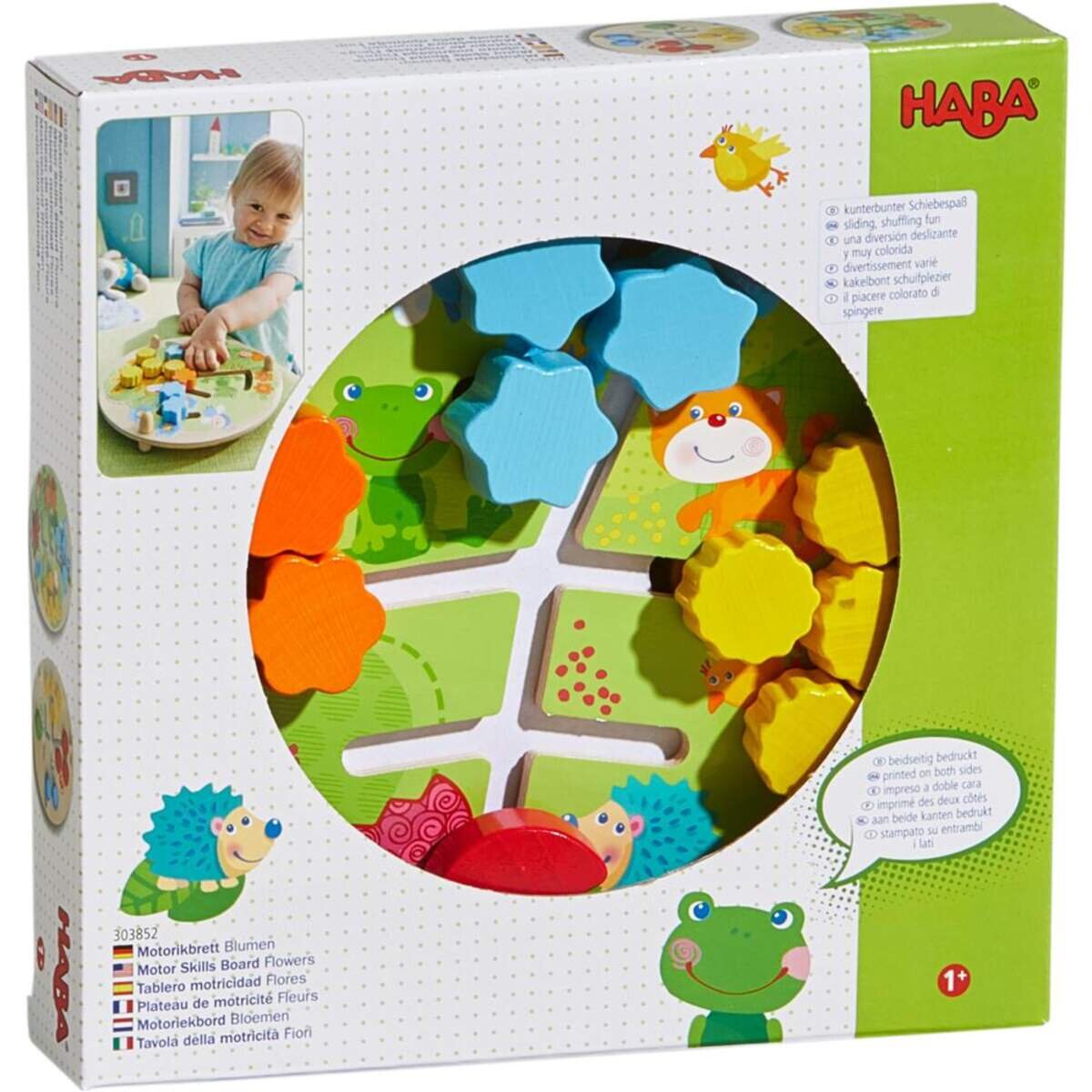 HABA 303852 Motorikbrett Blumen