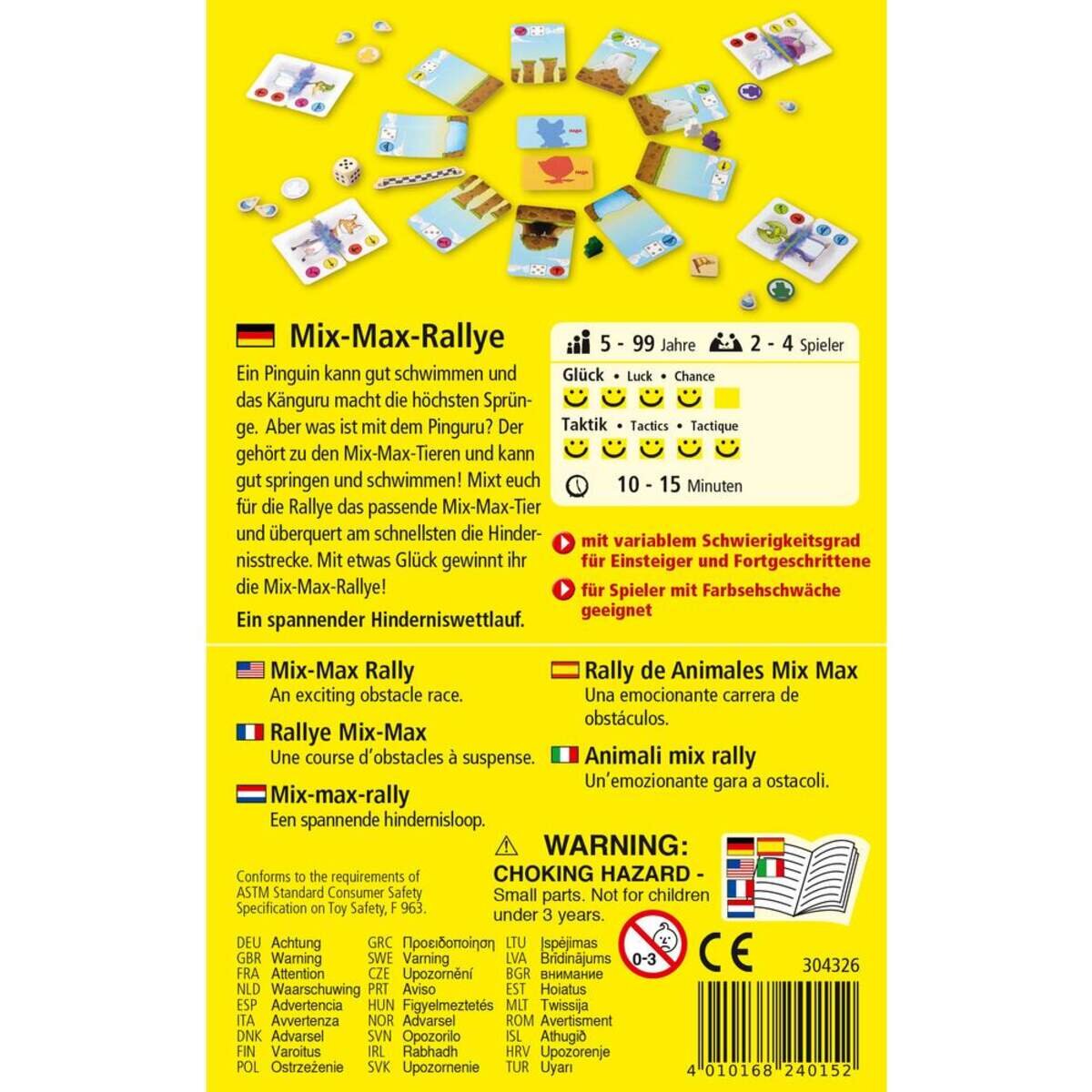 HABA 304326 Mix-Max-Rallye