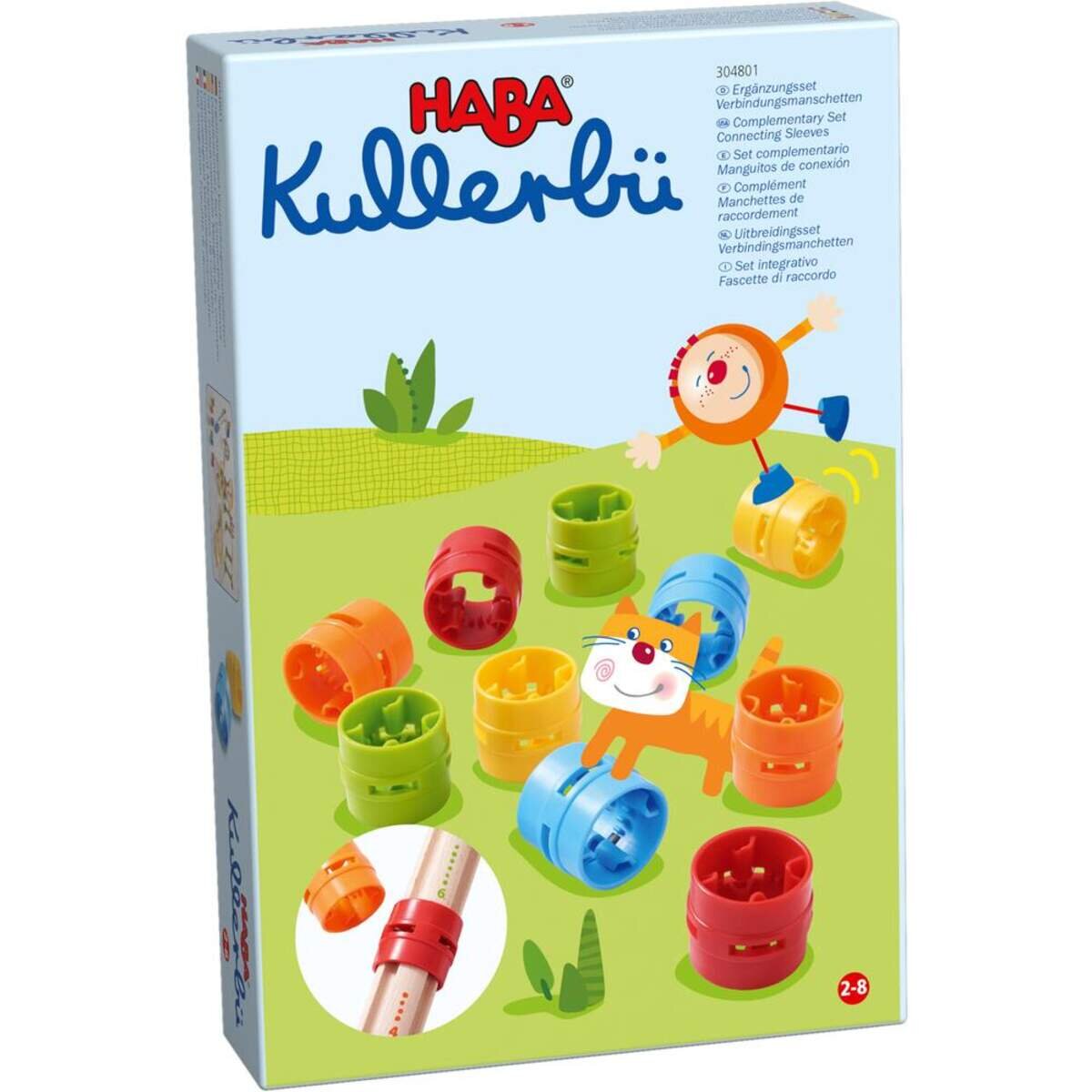 HABA 304801 Kullerbü Ergänzungsset Verbindungsmanschetten