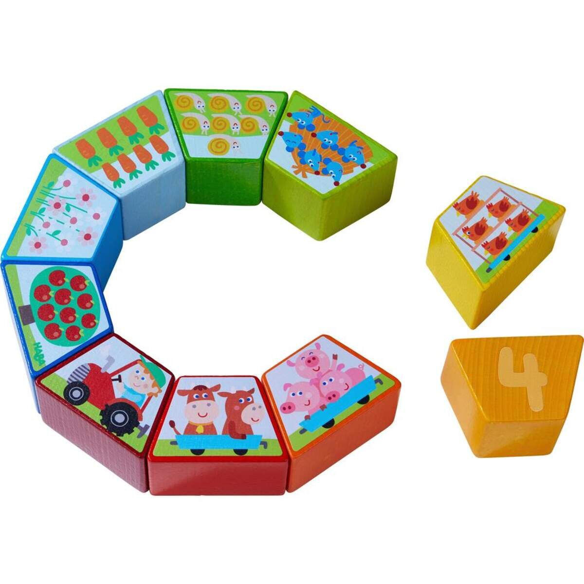 HABA 305158 Legespiel Zahlen-Bauernhof