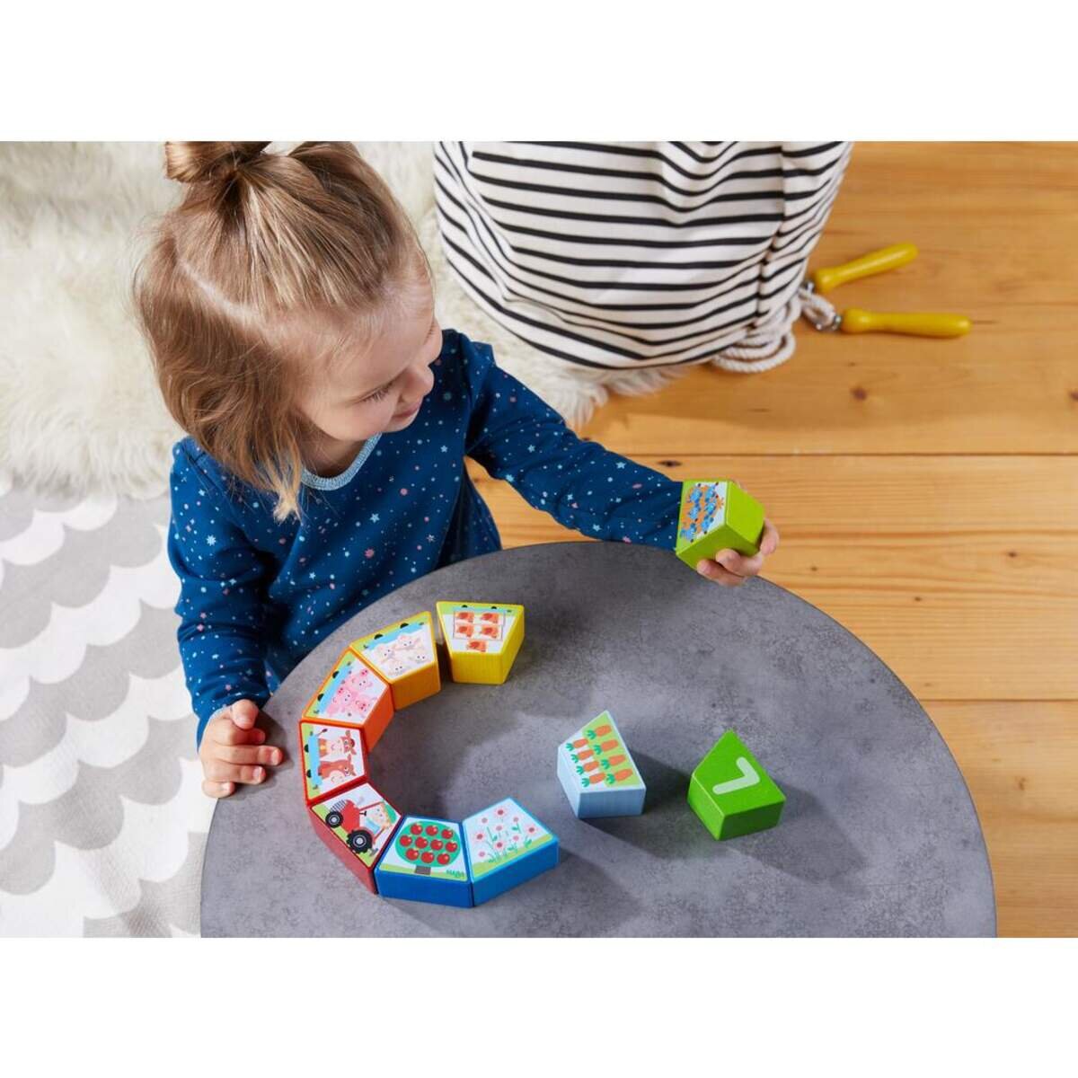 HABA 305158 Legespiel Zahlen-Bauernhof