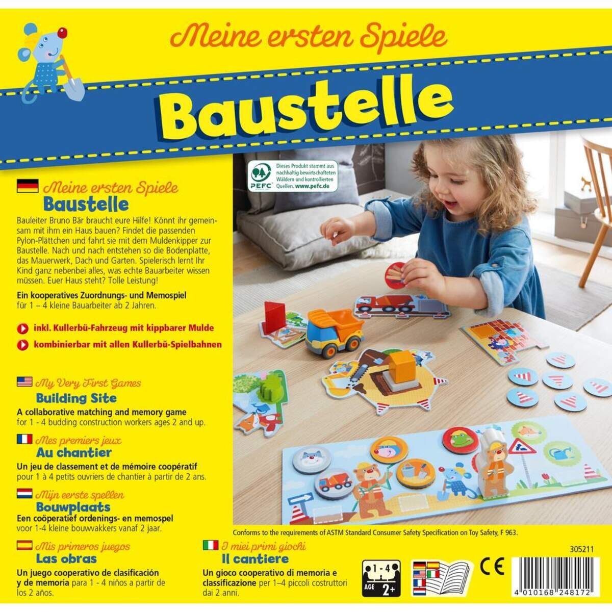 HABA 305211 Meine ersten Spiele Baustelle