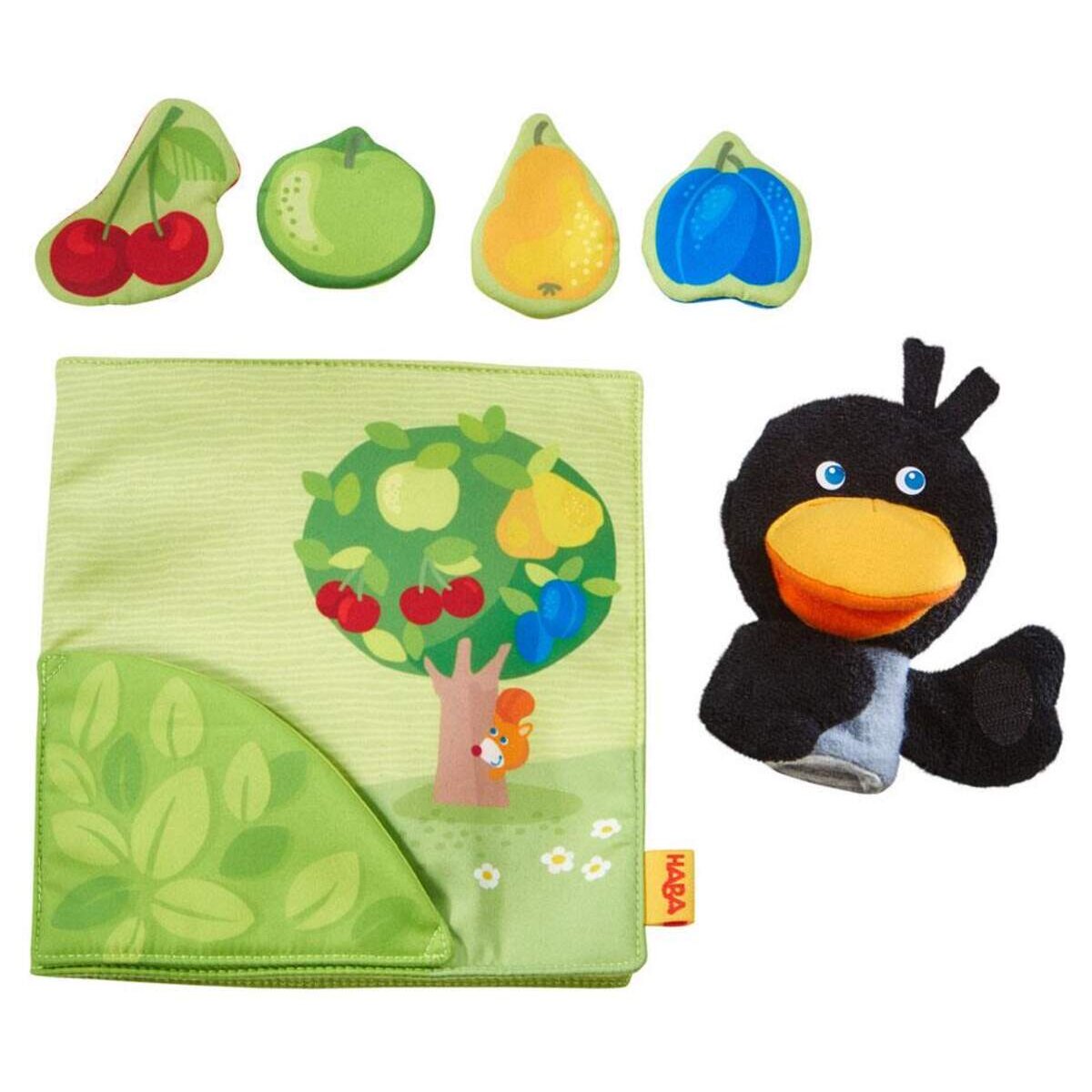 HABA 306081 Stoffbuch Obstgarten