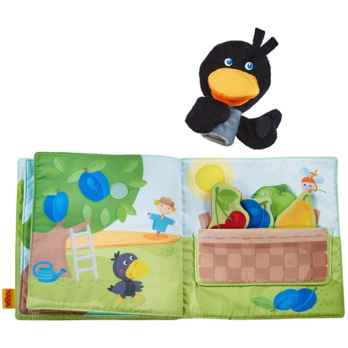 HABA 306081 Stoffbuch Obstgarten