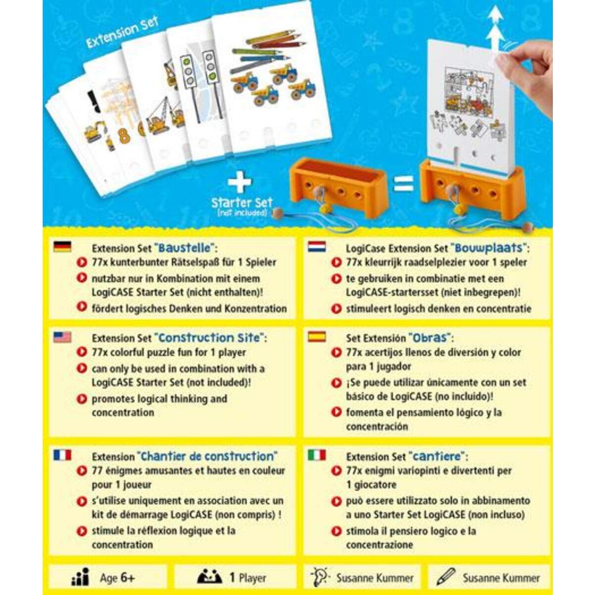 HABA 306126 LogiCASE Extension Set Baustelle