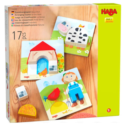 HABA 306488 Zuordnungsspiel Bauernhof