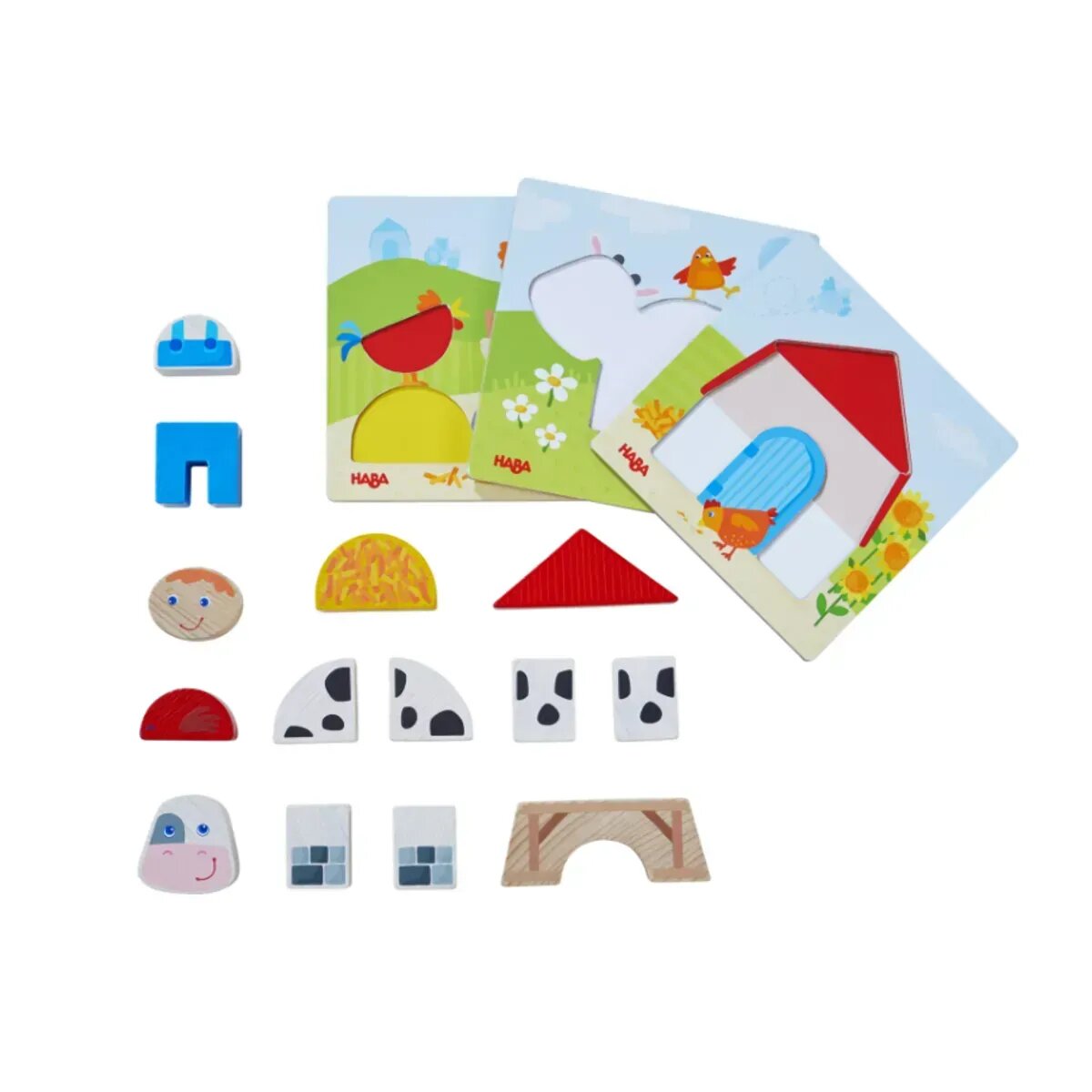 HABA 306488 Zuordnungsspiel Bauernhof