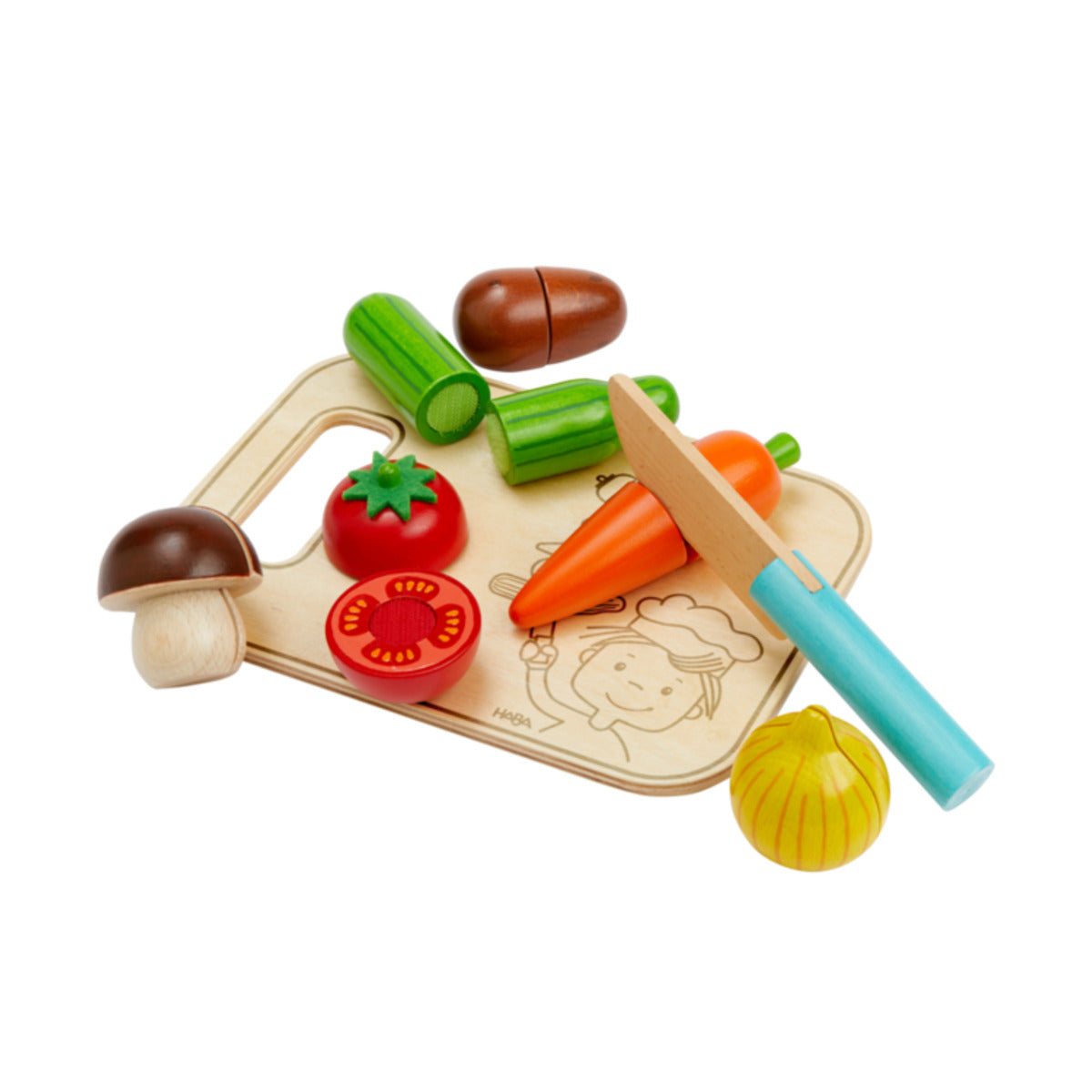 HABA Creative Play - Pizza-Set mit Brettchen