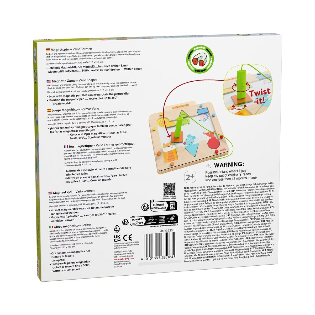 HABA Magnetspiel Vario Formen