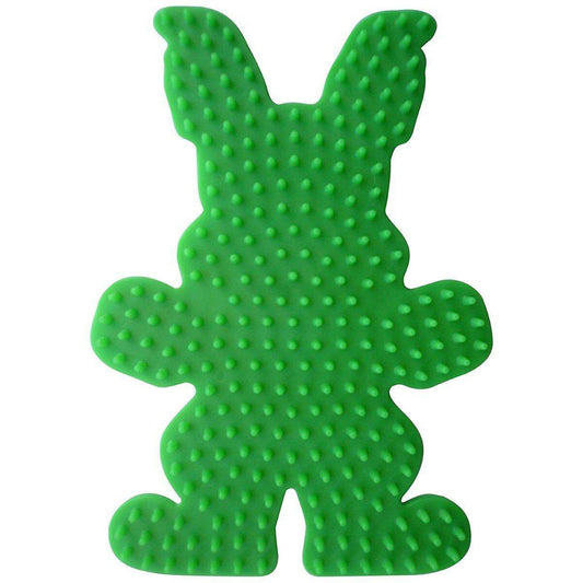 Hama Bügelperlen Stiftplatte, Häschen, grün