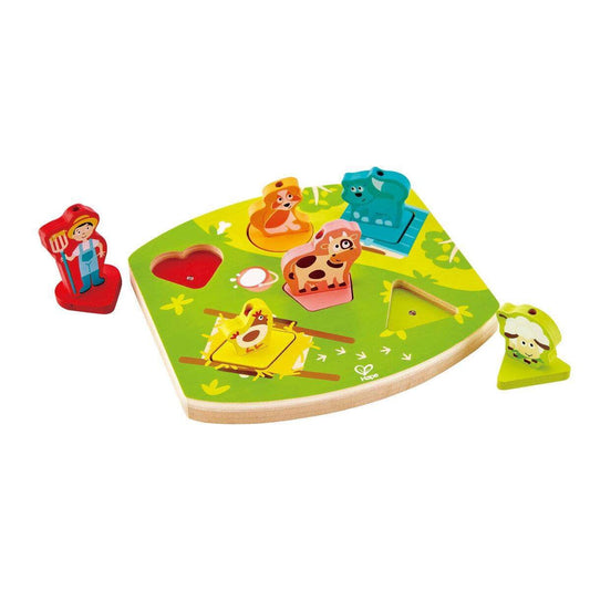 Hape Bauernhof-Geräusche-Puzzle