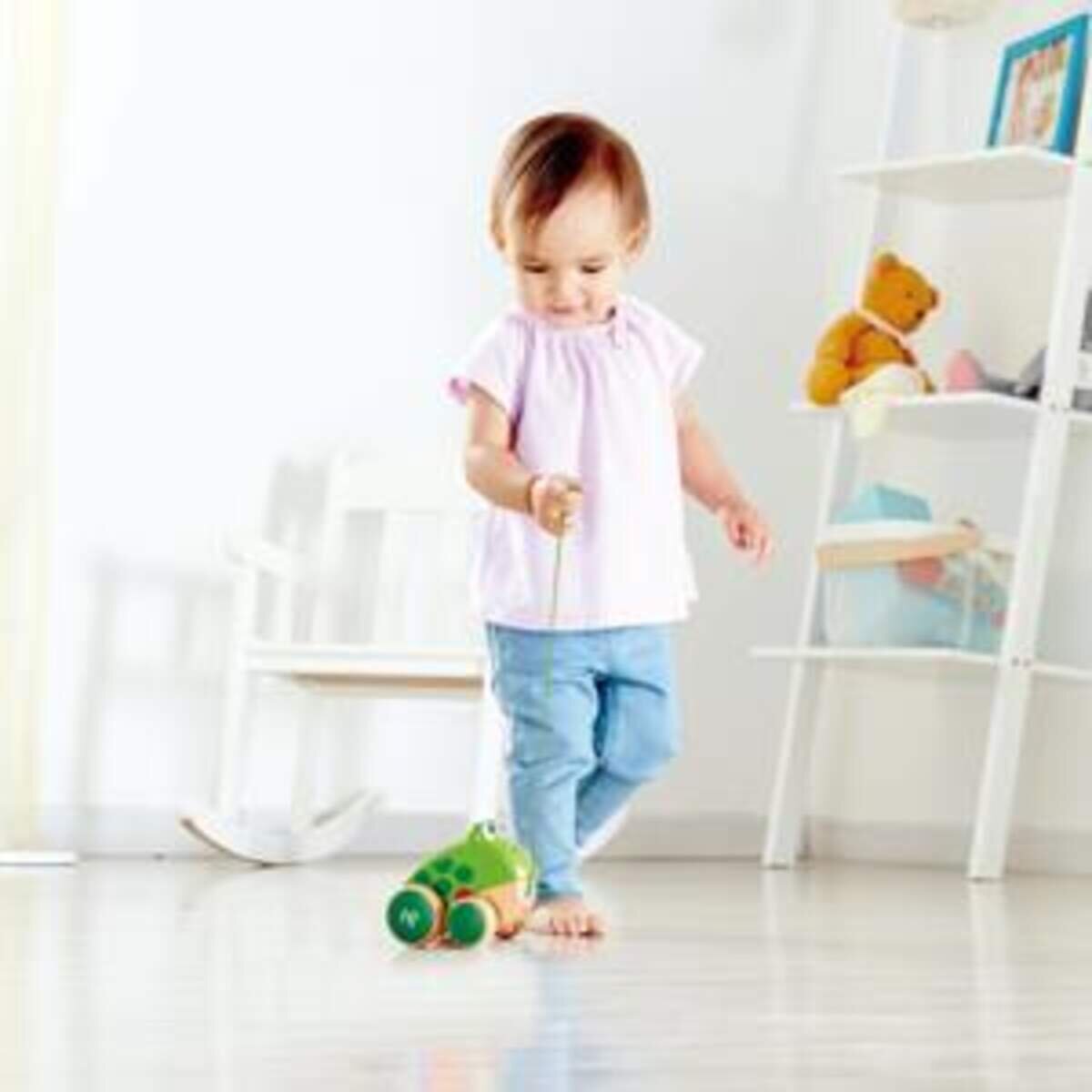 Hape Nachziehfrosch Fridolin