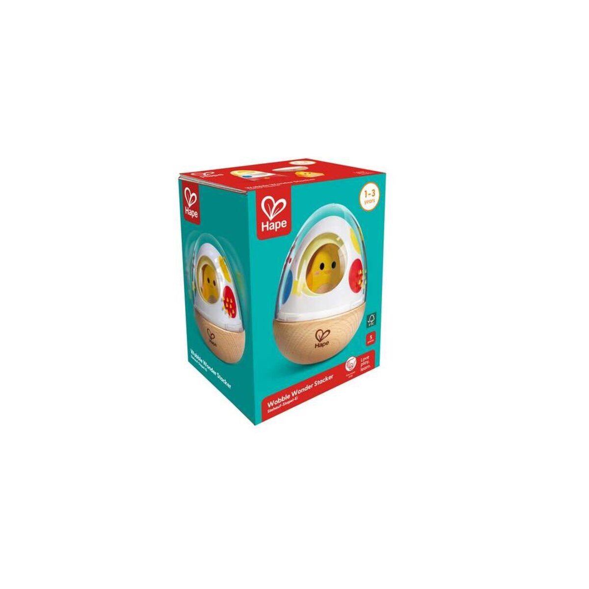 Hape Stehauf-Stapel-Ei