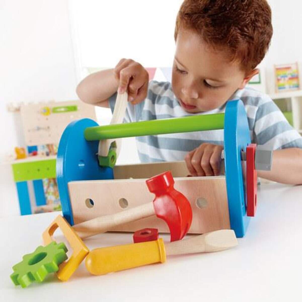 Hape Werkzeugkasten, 14-teilig