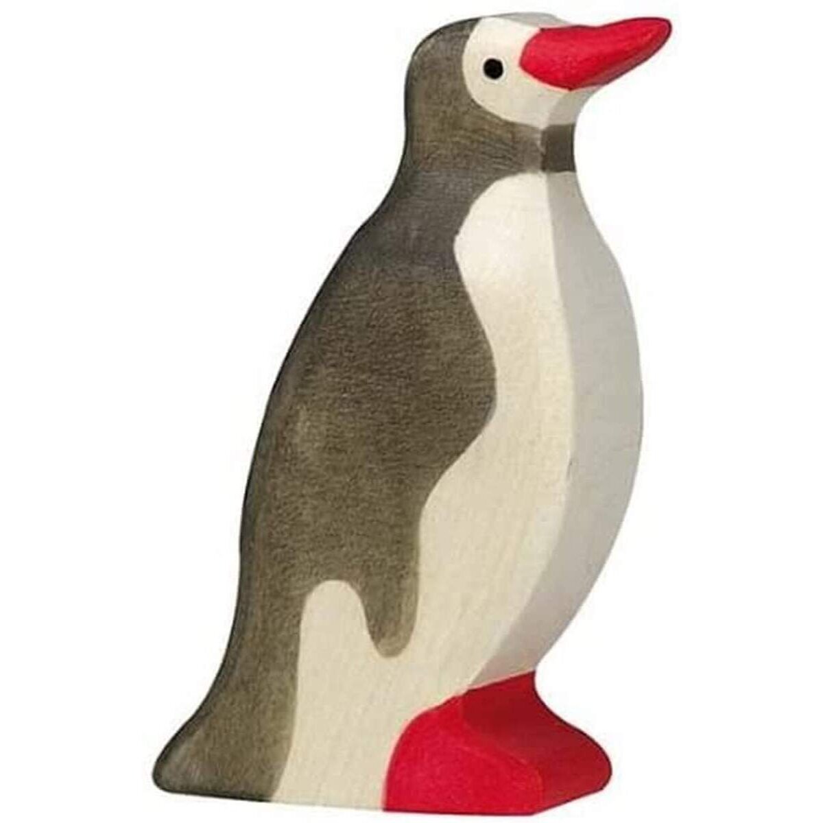 Holztiger Pinguin
