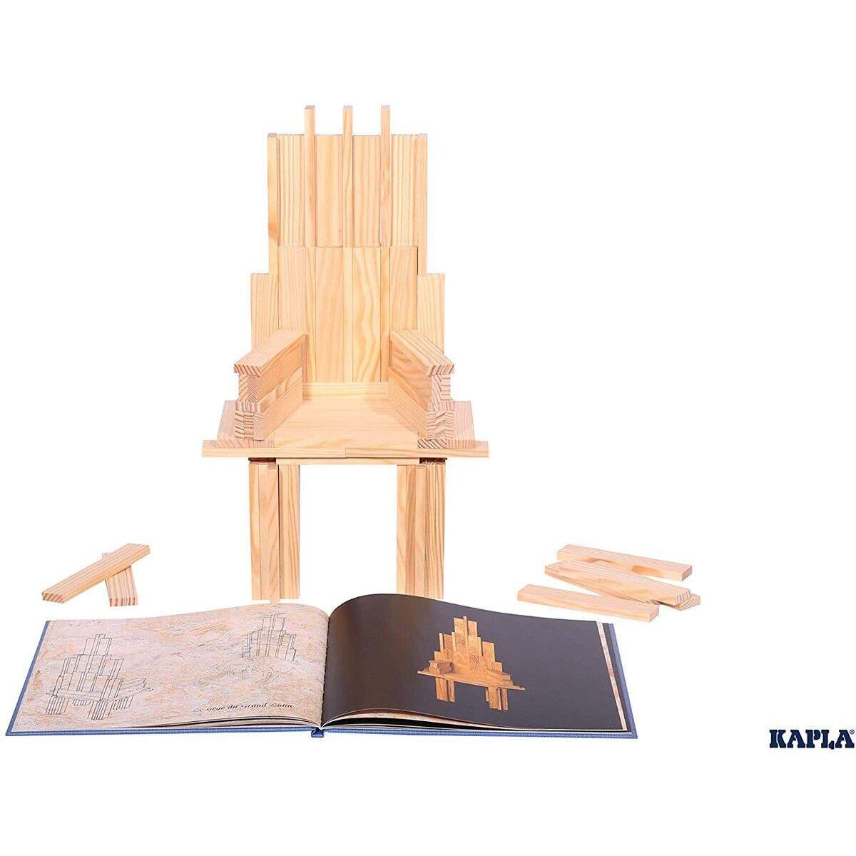 KAPLA® Buch blau Band 2 Erfahrene Baumeister ab 8 Jahren