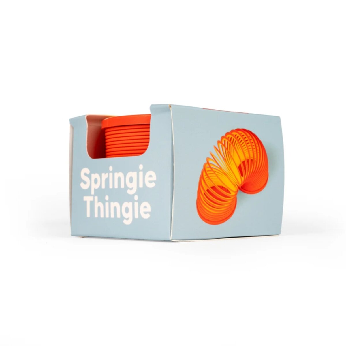 KIKKERLAND Springie Thingie Spirale, 1 Stück, 3-fach sortiert