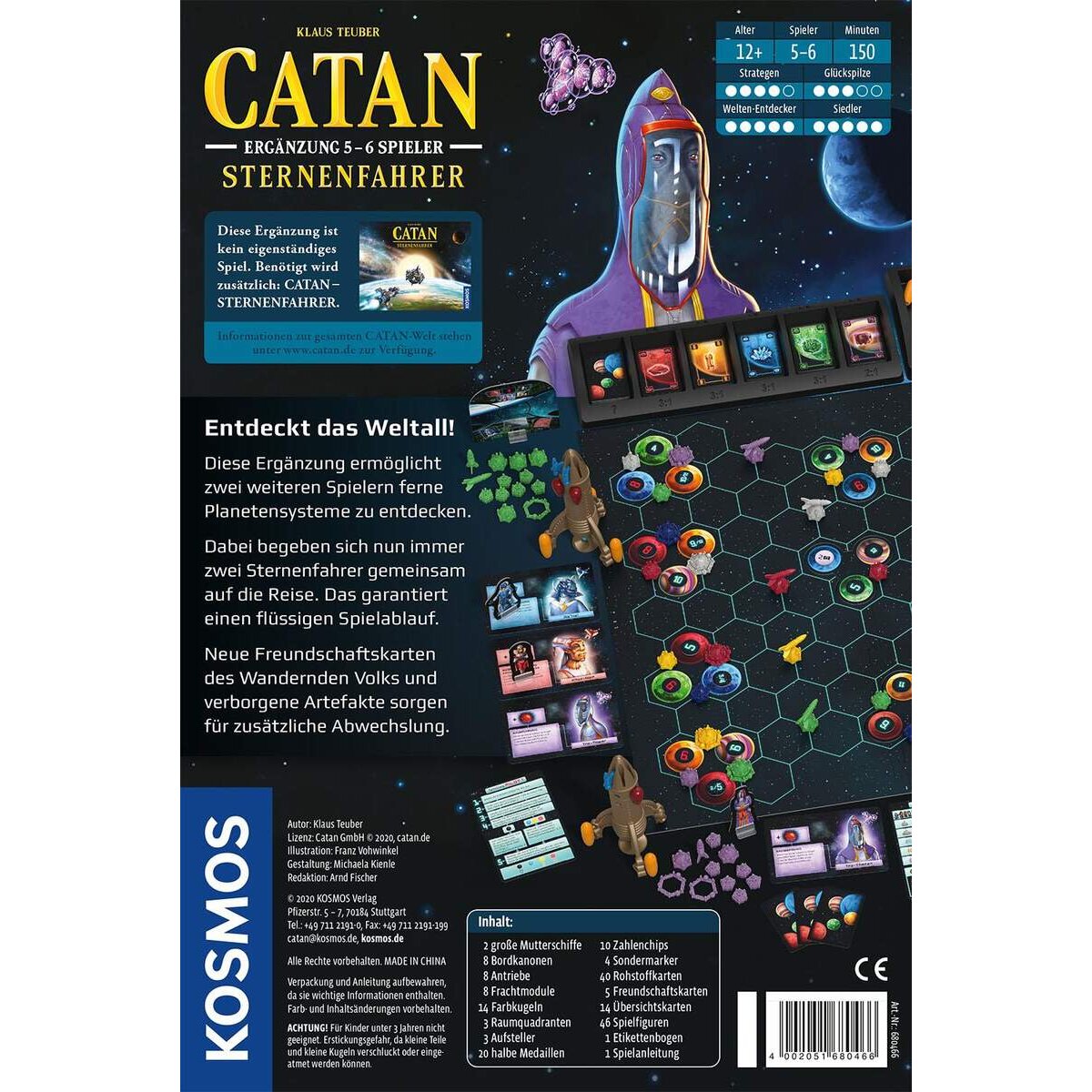 KOSMOS Catan Sternenfahrer - Ergänzung 5-6