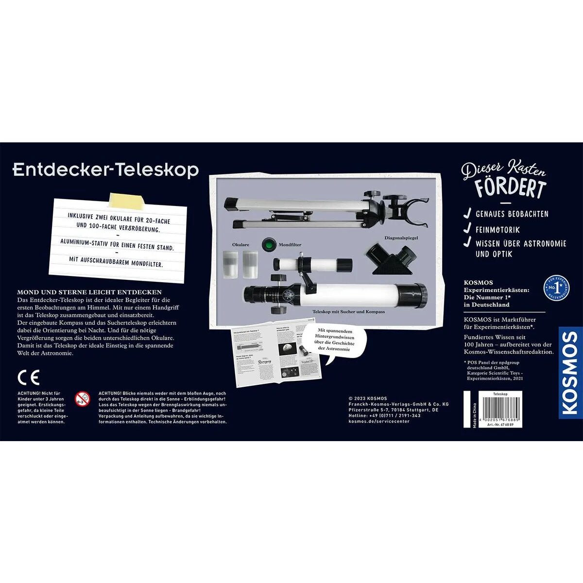 KOSMOS Entdecker-Teleskop