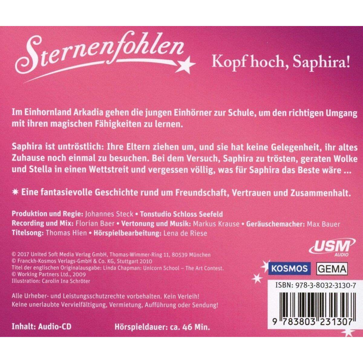 KOSMOS Hörspiel-CD Sternenfohlen 10 Kopf hoch, Saphira!