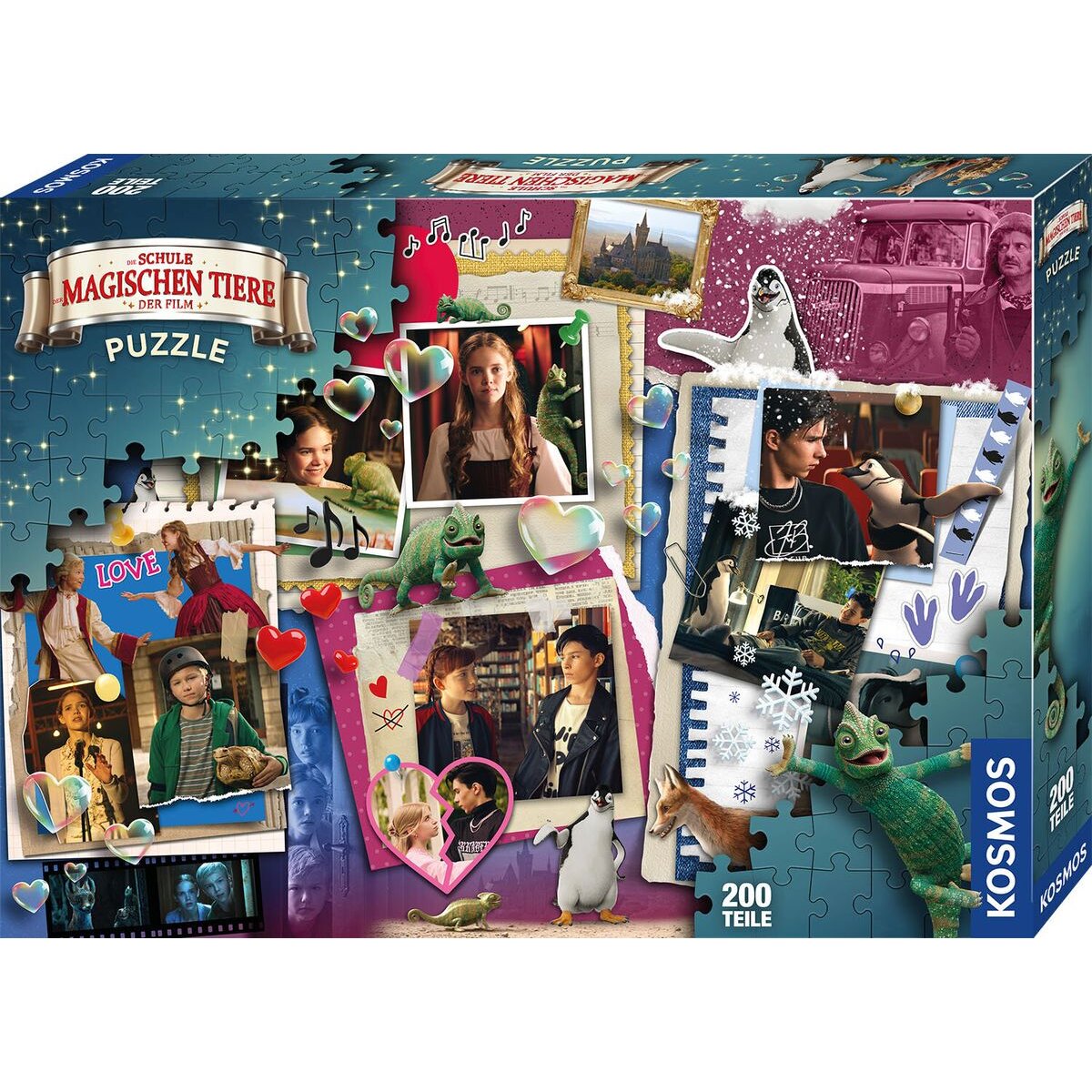 KOSMOS Puzzle - Die Schule der magischen Tiere: Romance, 200 Teile