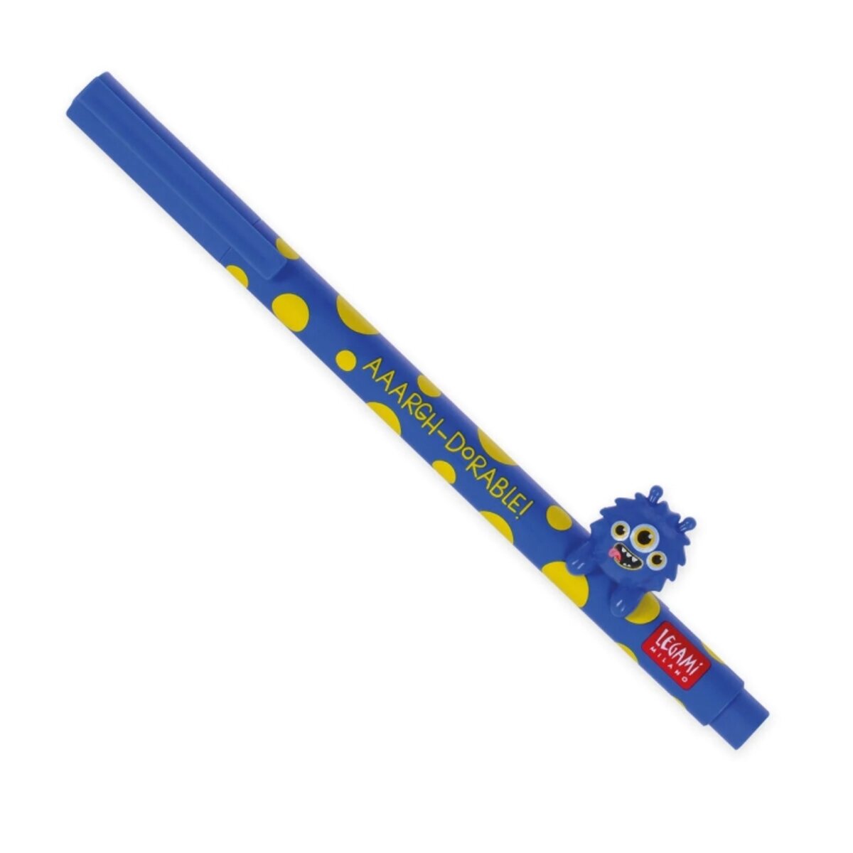 Legami Gelstift Lovely Friends mit abnehmbarer Monster-Figur