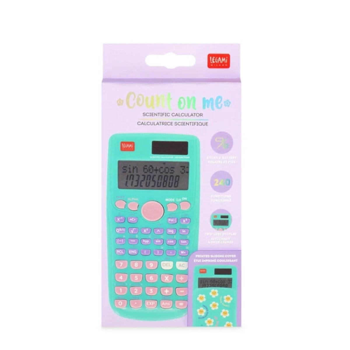 Legami Wissenschaftlicher Taschenrechner - Count on me Daisy