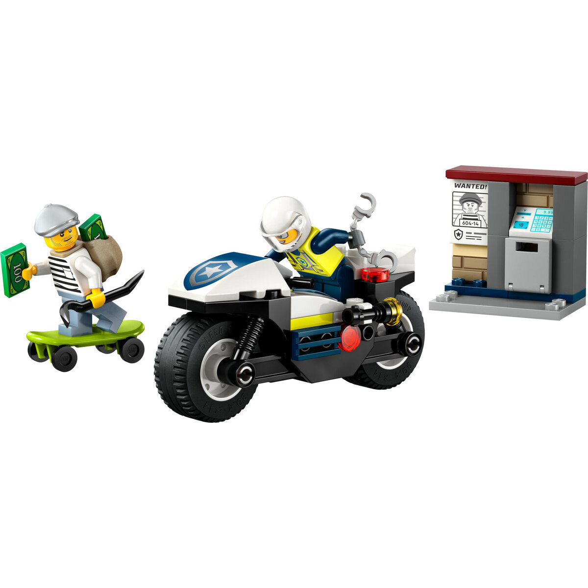 LEGO® City 60455 Verfolgungsjagd mit dem Polizeimotorrad