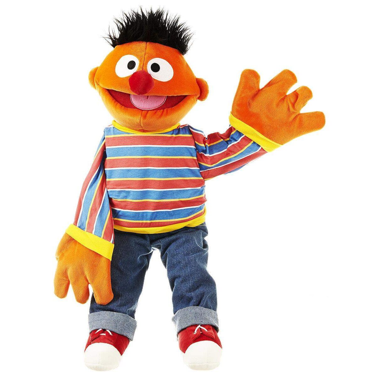 Living Puppets Seesamstraße Handpuppe Ernie, 65cm