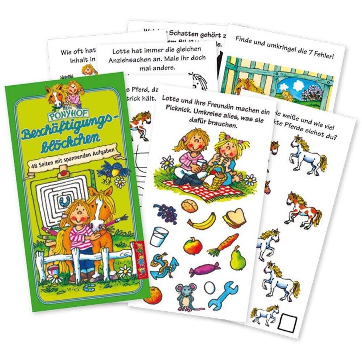 Lutz Mauder Beschäftigungsblöckchen - Mein Ponyhof