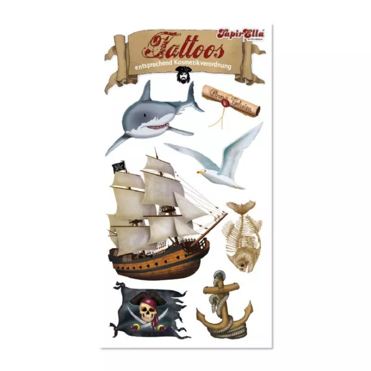 Lutz Mauder TapirElla Tattoo Piraten