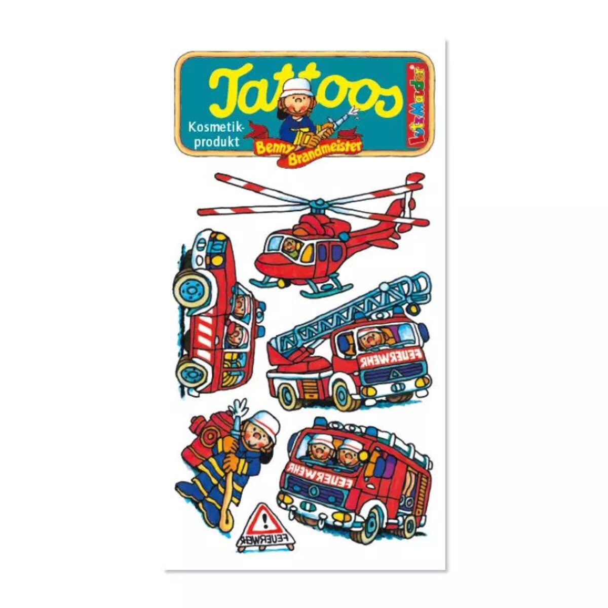 Lutz Mauder Tattoo Feuerwehrfahrzeuge 2