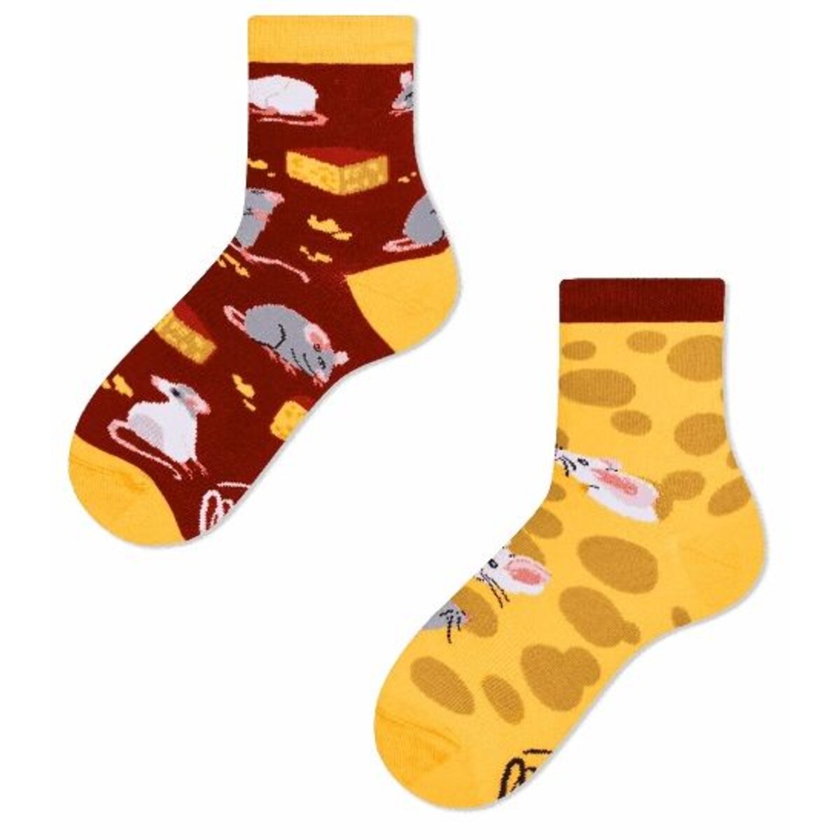 Many Mornings Kindersocken Mouse and cheese kids 23-26