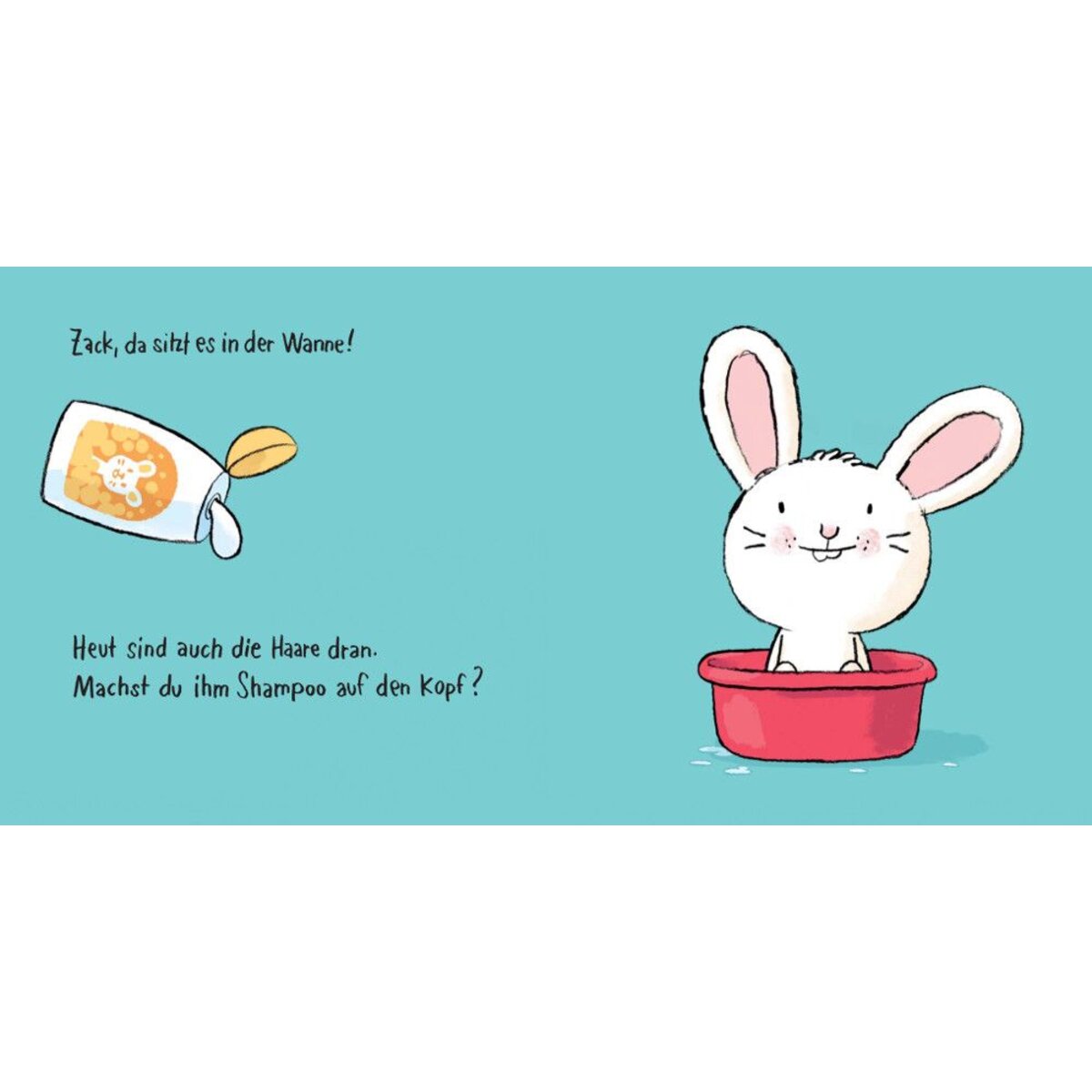 Moritz Verlag Badetag für Hasenkind