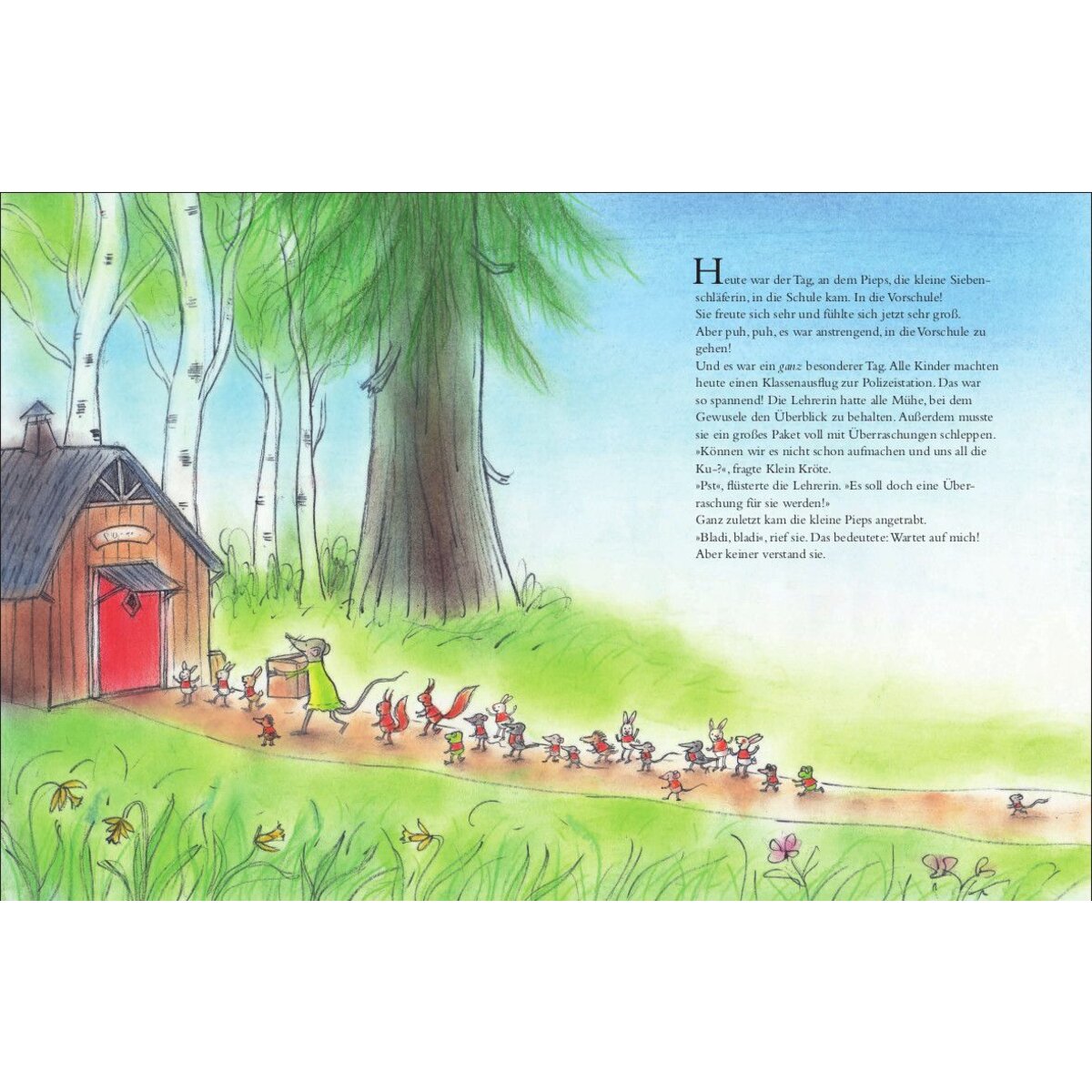 Moritz Verlag Die allerkleinste Polizistin