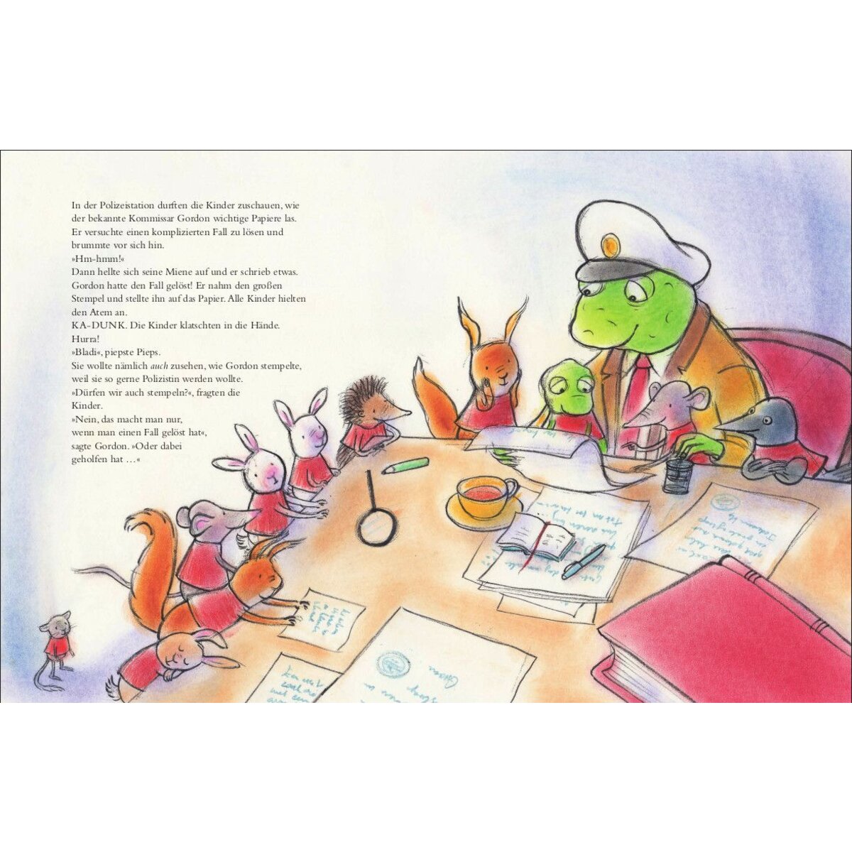 Moritz Verlag Die allerkleinste Polizistin