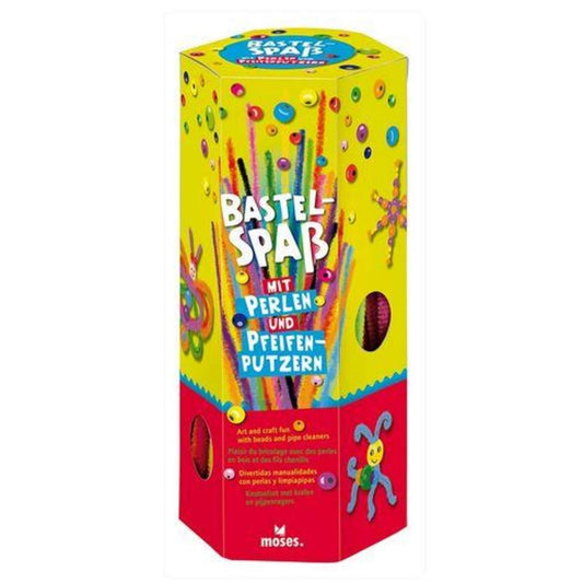 moses. Bastelset mit Perlen und Pfeifenputzern