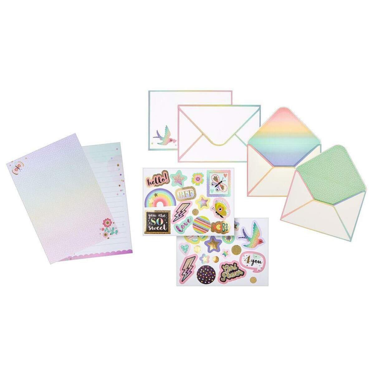 moses. Flowers & Friends Briefpapier-Set