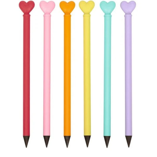 moses. Lovely Planet Unendlicher Bleistift, 1 Stück, 5-fach sortiert