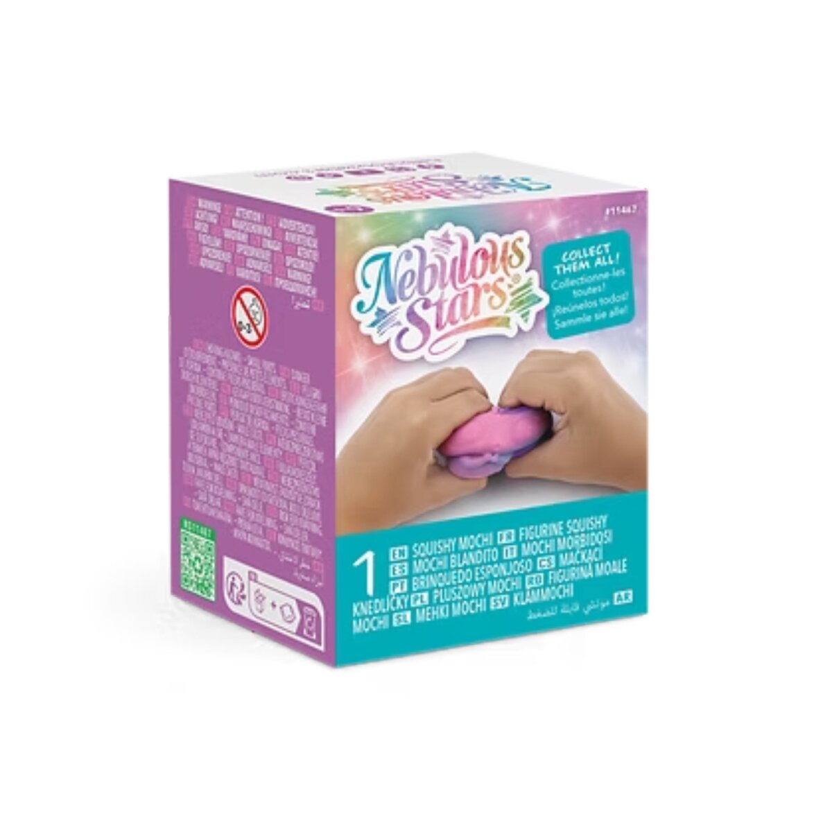Nebulous Stars Animoulous Squishy Mochi 1 Sammelfigur von 12, 1 Stück, 12-fach sortiert