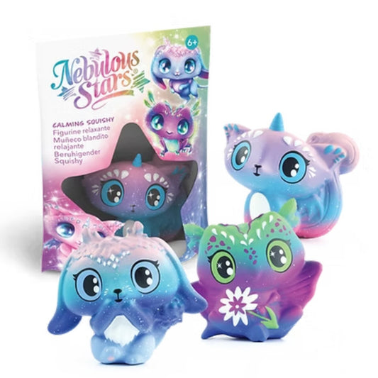 Nebulous Stars Beruhigender Squishy Sammelfigur, 1 Stück, 3-fach sortiert