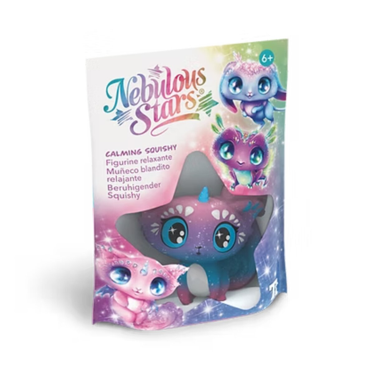Nebulous Stars Beruhigender Squishy Sammelfigur, 1 Stück, 3-fach sortiert